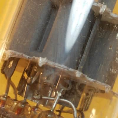 Amperex 6DJ8 tNOS AT1000 TESTED Vacuum Tube Heerlen Small Halo Getter GA7 GAA GAC Bugle Boy T4bb ECC88 dual triode 1962-1968 image 7