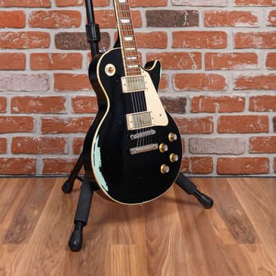 Gibson Custom Shop Les Paul Standard GC '60 Aged Black Over Frost Blue 2016 w/OHSC image 3