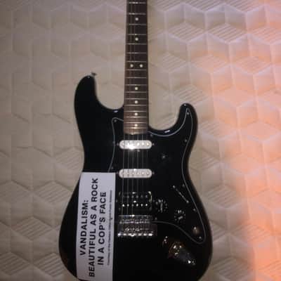 2007 Made in Mexico Fender Stratocaster (Kurt Cobain “Vandalism Strat” Copy) image 1