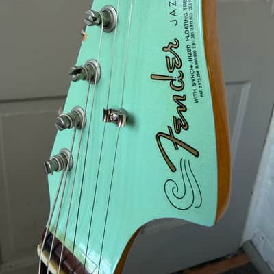 Fender American Vintage Thin Skin '62 Jazzmaster Daphne Blue image 5