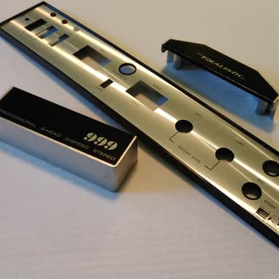 Realistic 999 Metal Faceplate Covers (Reel to Reel Tape Player by Radio Shack) image 7