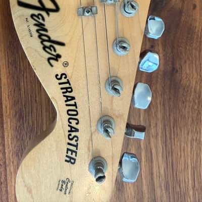 Fender Stratocaster Hardtail with 3-Bolt Neck, Maple Fretboard 1973 - 1977 - Natural image 2
