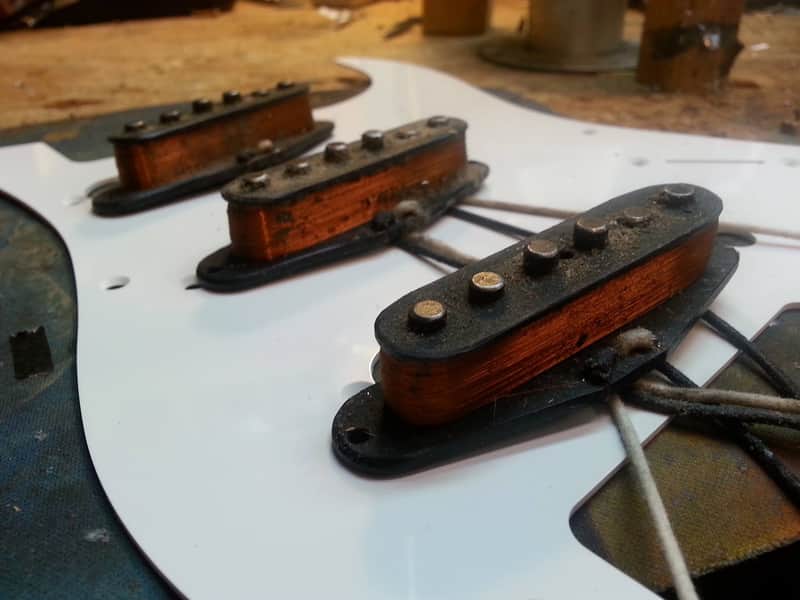 Brandonwound S-50's Aged Strat pickup Set *Authorized Dealer* image 1