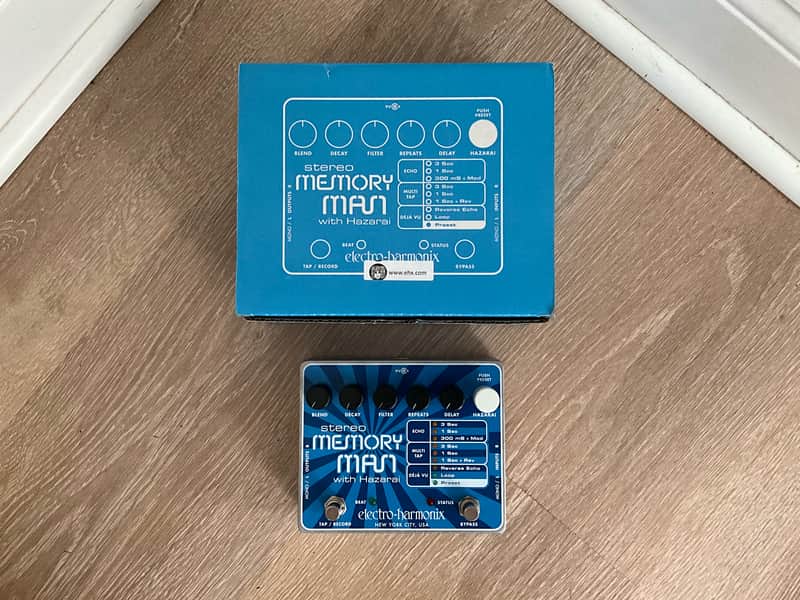 Electro-Harmonix Stereo Memory Man With Hazarai Digital Delay / Looper