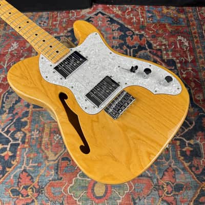 1972 Fender Thinline Reissue Model TN72 Ash Natural MIJ *6.58 lbs*- 2015 image 6