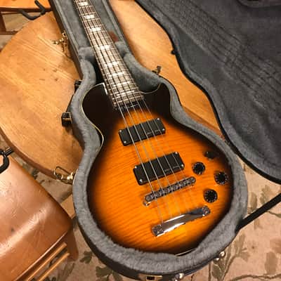2000 Epiphone Les Paul Standard 5-String Bass Tobacco Sunburst image 17