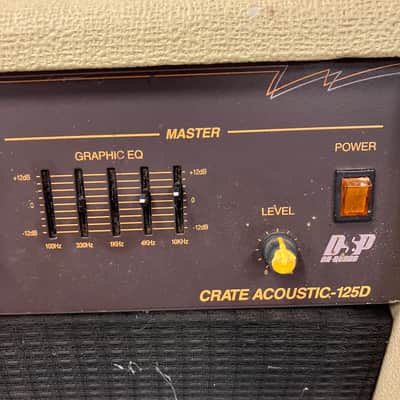 Crate Acoustic-125D Acoustic Guitar Amp image 4