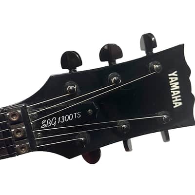 Yamaha SBG-1300TS Electric Guitar in Gloss Black w/ OHSC 1984 MIJ image 6