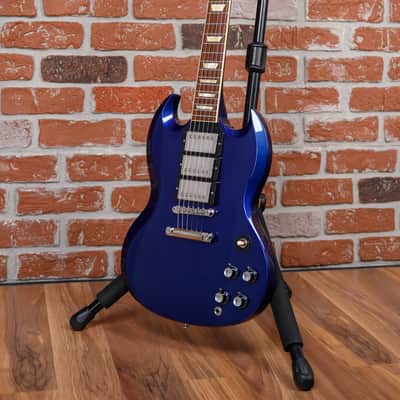 Gibson Custom Shop SG Standard Fat Neck 3-Pickup Electric Candy Blue 2020 w/OHSC image 5