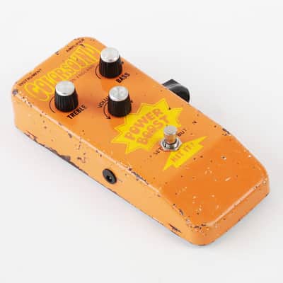 1969 Colorsound Power Boost Vintage Guitar Overdrive Fuzz Pedal - Rare Pre Overdriver, Sounds Great image 3