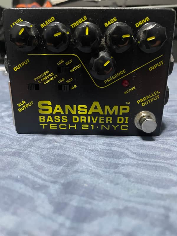 Tech 21 Sansamp Bass Driver D.I. 1994 - 2016 - Black image 1