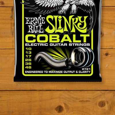 Ernie Ball Regular Slinky Cobalt Electric Guitar Strings - 10-46 image 1
