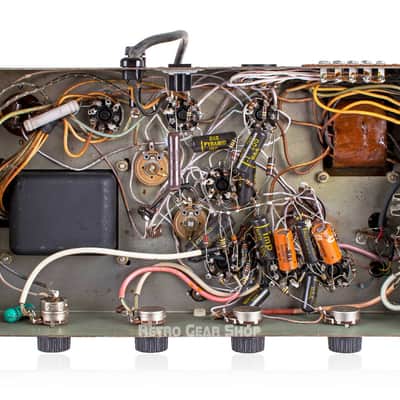 Stromberg Carlson AU-58B Tube Amp Mic Pre Vintage Rare Analog AU58b image 9