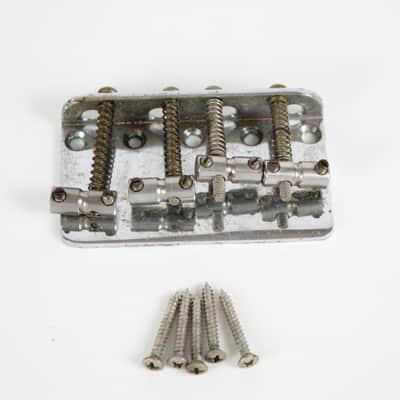 1978 Vintage Fender Jazz Bass/Telecaster/Precision Bass Chrome BRIDGE 1979 1980 1981 1970s-1980s USA image 1