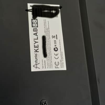 Arturia KeyLab 88 MIDI Controller MIDI Controller Mark I Mark 1 - White image 12