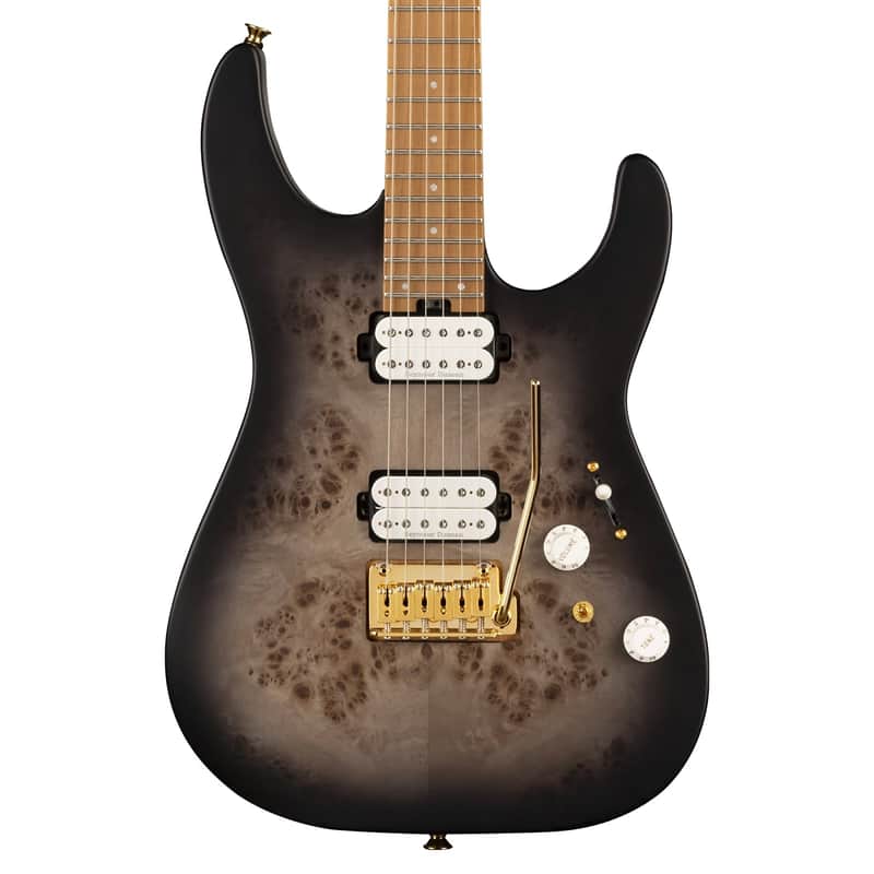 Charvel Pro-Mod DK24 HH 2PT CM Poplar Burl | Reverb