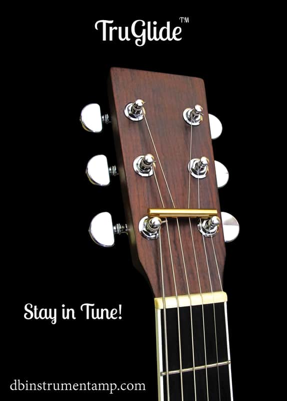 TruGlide - Simple Tuning Stabilizer - Natural Brass - db Instrument Amp image 1