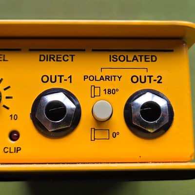 Radial X-Amp Studio Reamper 2010s - Yellow image 6