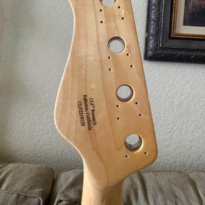G&L CLF Research L-1000 Bass Neck Maple Fretboard Made In USA image 11