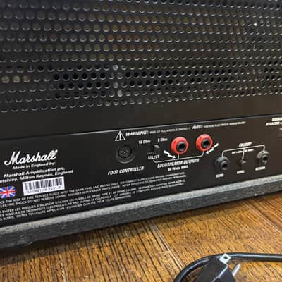 2001 Marshall TSL60 Tube Head w/footswitch image 9