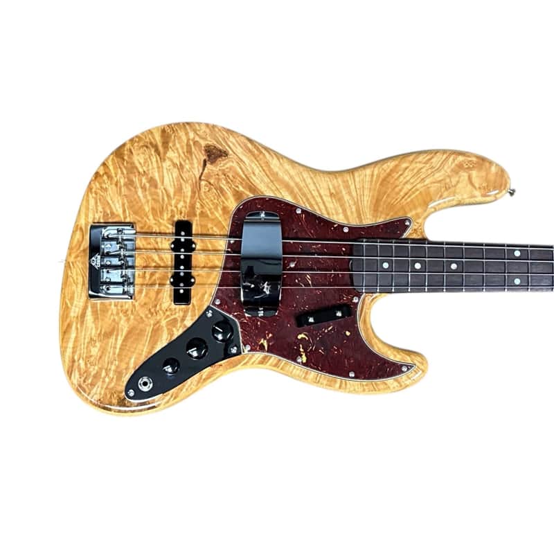 Fender Custom Shop NOS Artisan Jazz Bass, Flame Maple Burl/Rosewood 9.4 LBS *IN STOCK* image 1