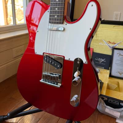 2026 Fender Custom Shop Telecaster Custom Deluxe W25 Limited Edition NOS - Candy Apple Red image 2