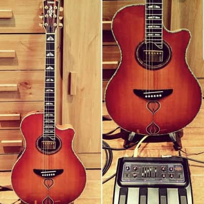 Yamaha APX-20 Bachata Guitar w/hardshell case image 3