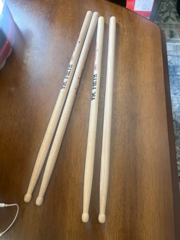 Vic Firth 3A Wood Tip 2 pairs image 1