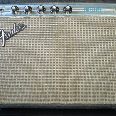 * Freshly serviced * 1976 Fender Princeton (Non-Reverb) 1X10 Silverface Vintage Guitar Combo Amplifier w/ Original 10" Oxford Speaker image 15