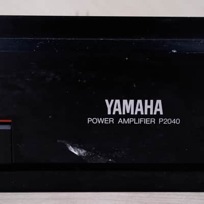 Yamaha P2040 150W Rackmount Power Amplifier Black 100V Made in Japan Yamaha NS-10 Amp image 3