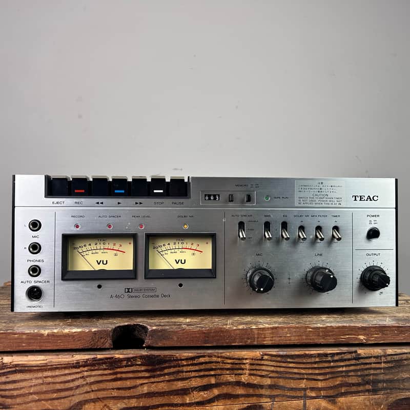 TEAC A-460 Cassette Deck (1977) | Reverb