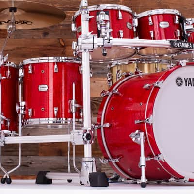 YAMAHA PHOENIX PHX 6 PIECE DRUM KIT, TEXTURED RED GARNET image 4