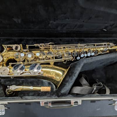 Yamaha YAS-23 Alto Saxophone - Gold,Nickel image 1