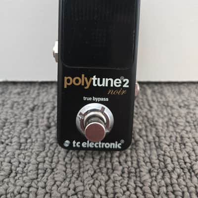 TC Electronic PolyTune 2 Noir Tuning Pedal | Reverb