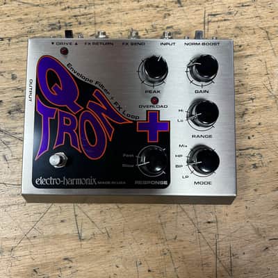 Used Electro-Harmonix Q Tron + Plus Envelope Filter FX Loop Guitar Pedal Made in the USA image 2