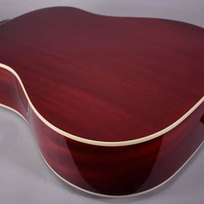 2025 Gibson J-45 Standard Left-Handed Acoustic-Electric | Cherry Finish W/OHSC image 12