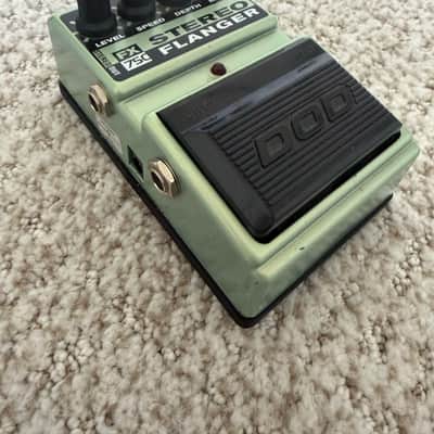 DOD FX75C Stereo Flanger 1990s - Green image 2