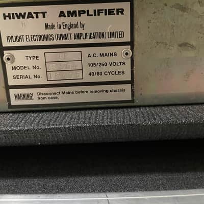 Hiwatt Custom50 DR504 1981 image 2
