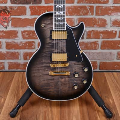 Gibson Les Paul Supreme AAA Figured Maple Top Translucent Ebony Burst 2024 w/OHSC image 1