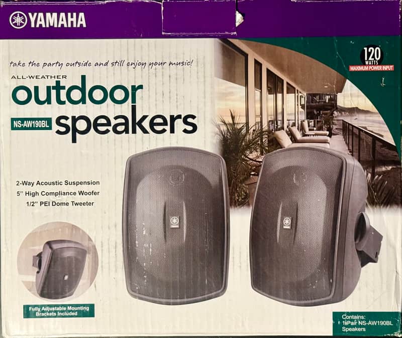 Immagine NIB Yamaha NS-AW190-BL 2000’s-Current - Black - 1