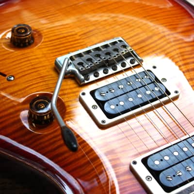 PRS "Custom 24 Quilt 10 (11172109) Original of year 2011 with her papers and hardcase" 3, 4 KG image 3