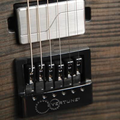 Mayones Duvell 6 Elite Transparent Graphite Satin Electric Guitar 2022 Pre-Owned image 6