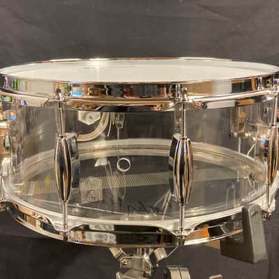 David Frangioni Collection, Trick Drums USA -Clear Acrylic 5.5x14" Buddy Rich Prototype 100th Anniversary Snare Drum image 10