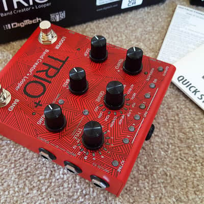 (Limited Edition) DigiTech TRIO Plus Band Creator + Looper 2010s - Red image 5