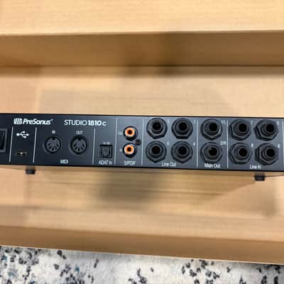 PreSonus Studio 1810C 18x8 USB-C Audio / MIDI Interface 2019 - Present - Black image 4