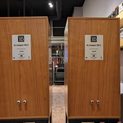 Harbeth Compact C7ES-3 XD Loudspeakers w/ Boxes & Manuals - Cherry Finish - Beautiful Condition image 5