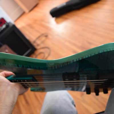 Kiesel Vader Bass 5 string, left handed model , 2017 , flamed top, gorgeous condition and tone image 6