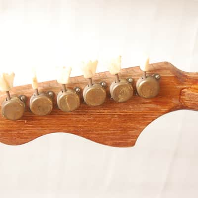 Framus Golden Strato de Luxe 5/168-54 gl – 1963 German Solidbody Guitar Gitarre natural relic image 12