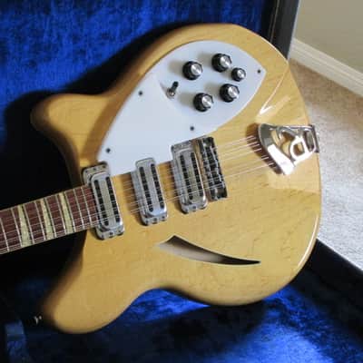 1968 Vintage Rickenbacker 370-12 Mapleglo Finish Feb/68 image 2