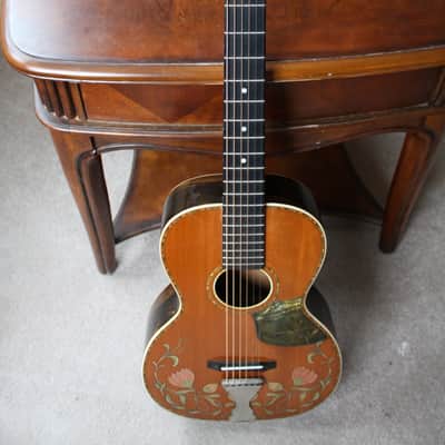 Regal  Fancy Parlor 20's  Guitar  Stromberg-Voisinet image 7